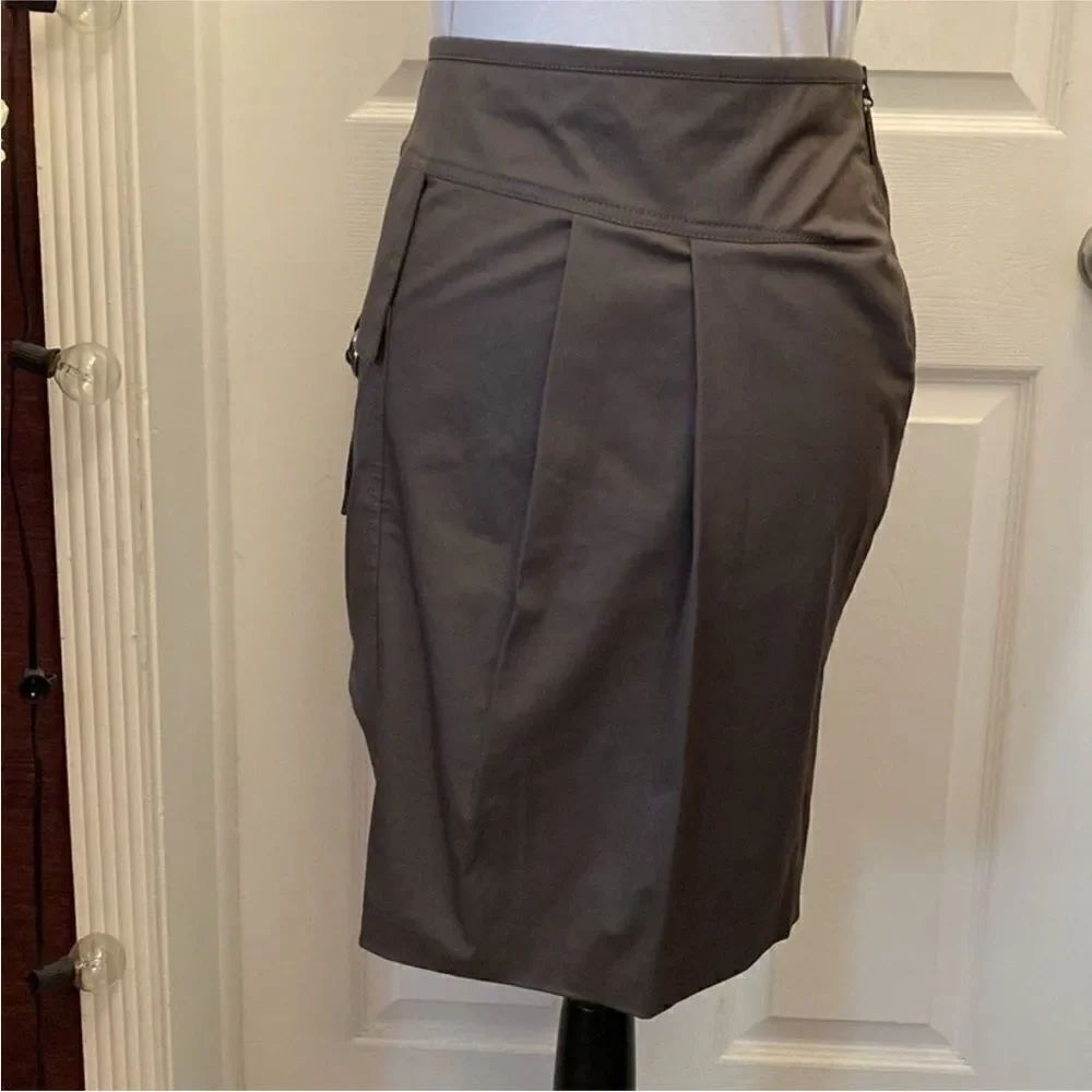 Elegant Gray Women's Skirt